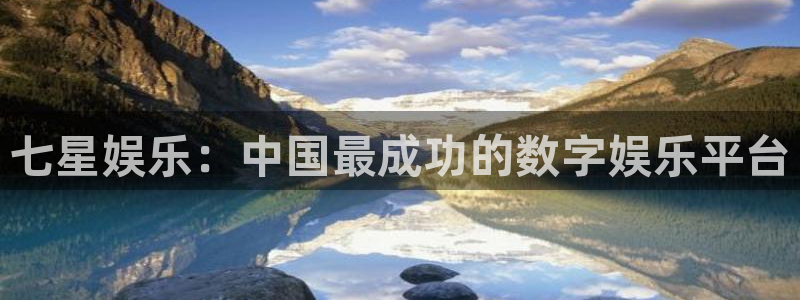 赢咖4平台：七星娱乐：中国最成功的数字娱乐平台