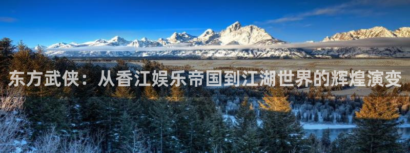 赢咖2平台：东方武侠：从香江娱乐帝国到江湖世界的辉煌演变